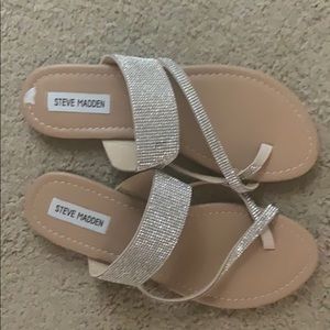 Steve Madden bling sandals
